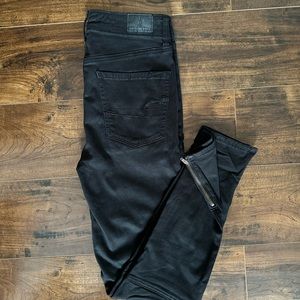 American Eagle Super High Rise Jegging - Black